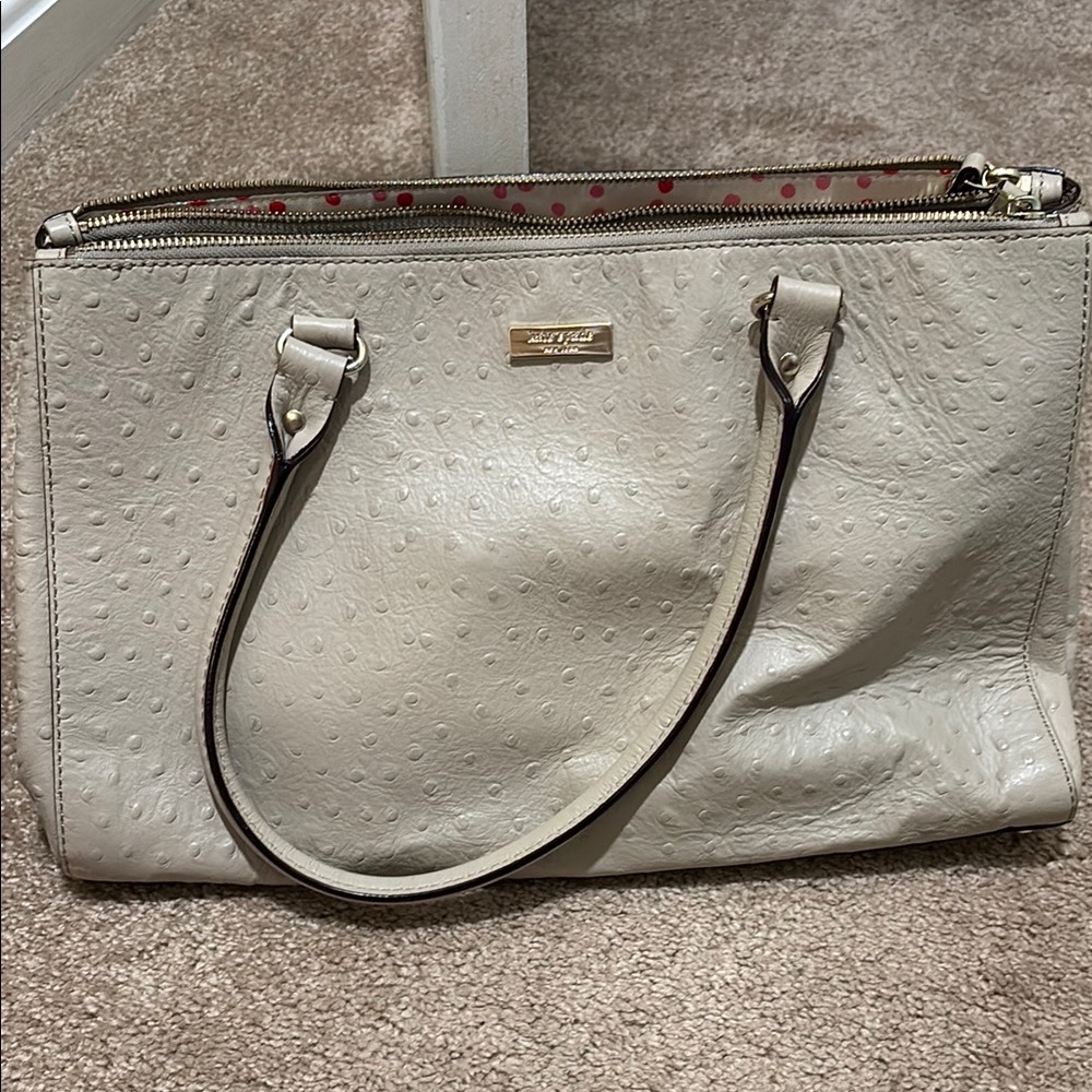 Kate Spade Elegant Cream Handbag